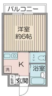 デア・ケーニッヒ【3階】の間取り