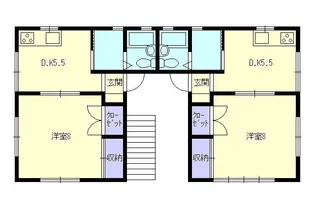 コーポキタムラ【2階】の間取り
