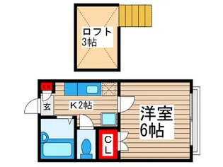 ルナベル-ナ【2階】の間取り