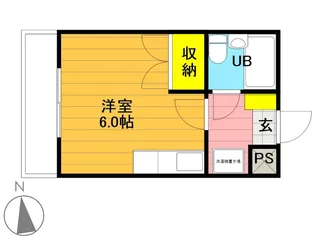 メゾングレイテル【3階】の間取り