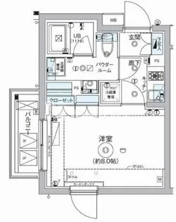 セジョリ奥沢【2階】の間取り