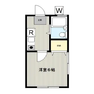 モチヤレジデンス3【2階】の間取り