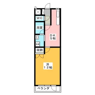 さくらマンション【2階】の間取り