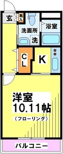 ビレッジ仙川壱番館【2階】の間取り