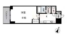 プリモ・アモーレ【4階】の間取り