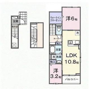 セレーノ【3階】の間取り