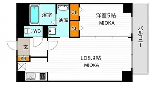 サンセリテ至誠会松崎町【3階】の間取り