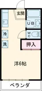 シャトルなみき【2階】の間取り