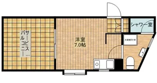 エルセゾンフクダ【4階】の間取り