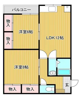 グリーンハイム【3階】の間取り