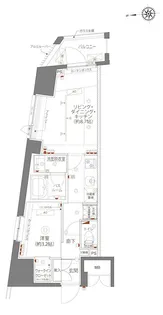 ZOOM三鷹【6階】の間取り