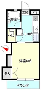 頴希マンション【2階】の間取り