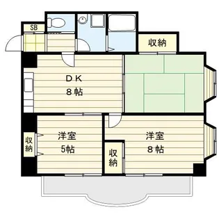 メゾンドール【3階】の間取り