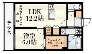 キルシュ ブリューテ 2【1階】の間取り