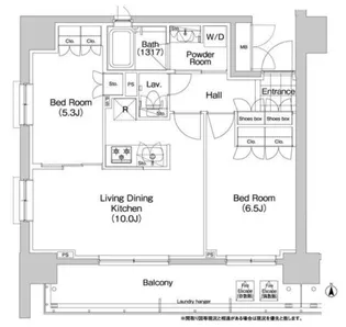 コンフォリア秋葉原EAST【4階】の間取り