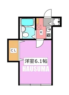 BALISS SENDAGI【2階】の間取り