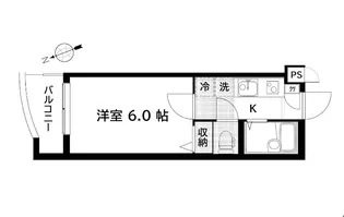 ラ フローラ武蔵野I【2階】の間取り