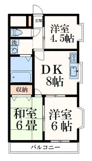 ナカジマビル5【5階】の間取り