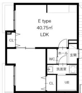 ENASAKADAI【3階】の間取り