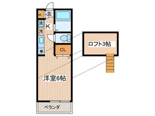 リラ・ハウス【2階】の間取り
