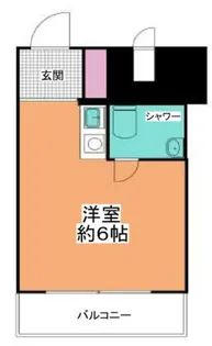 スカイコート市ヶ谷第二【2階】の間取り