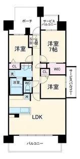 リコット刈谷駅東II【5階】の間取り