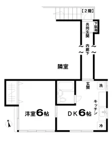 池田荘【2階】の間取り