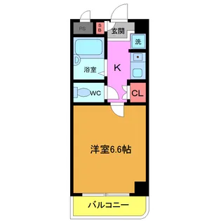アセンズシティ2【2階】の間取り