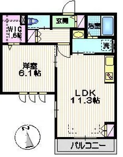 Maison de Romainee【1階】の間取り