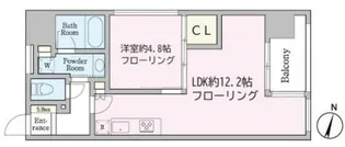 グランプラス千駄木【9階】の間取り