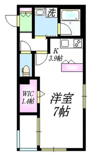 グランディール本駒込【2階】の間取り