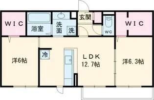 コルヌコピア【3階】の間取り