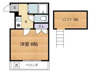 グリーンプラザ【2階】の間取り