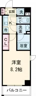 DIPS大山東町2【6階】の間取り