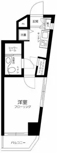 スカイコート新宿曙橋【9階】の間取り
