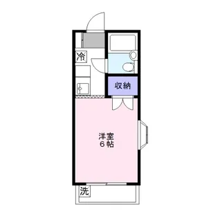 セントラルハイツ【2階】の間取り