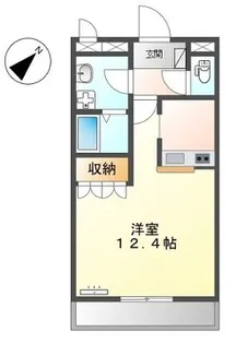 シャンピア【2階】の間取り