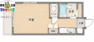 クレスト住吉【2階】の間取り