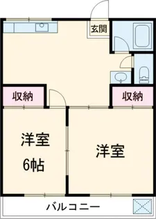 ラ・ヒル【2階】の間取り