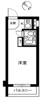 新子安ダイヤモンドマンション【3階】の間取り