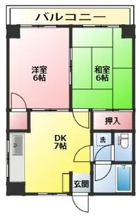 ヴィラグリーク【2階】の間取り