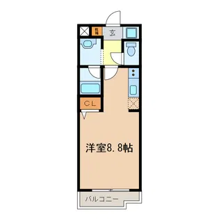 アーバンポイント豊田【4階】の間取り