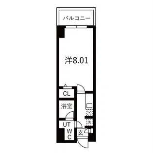 アルファコート蕨3【3階】の間取り