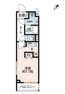 プレール・ドゥーク学芸大学II【2階】の間取り
