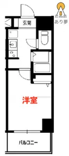 Paulownia Valley take2 ポートサイド【4階】の間取り