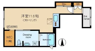 PureMaison南阿佐ヶ谷(ピュアメゾンミナミアサガヤ)【1階】の間取り