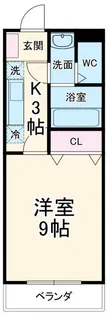 グランヴェール北野II【2階】の間取り