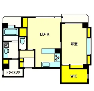 ローゼンハイツ西麻布【3階】の間取り
