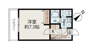 Eternal日野【1階】の間取り