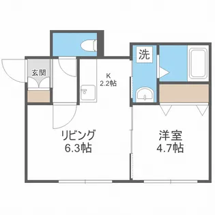 ル・アーヴル【3階】の間取り